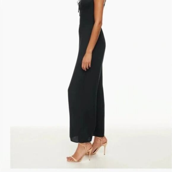 Wilfred Bellow Jumpsuit Black Size 4 - Picture 4 of 10